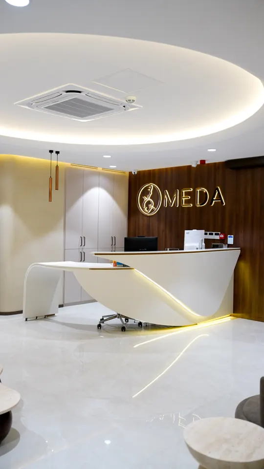 Meda Klinik, Karşılama ve kayıt