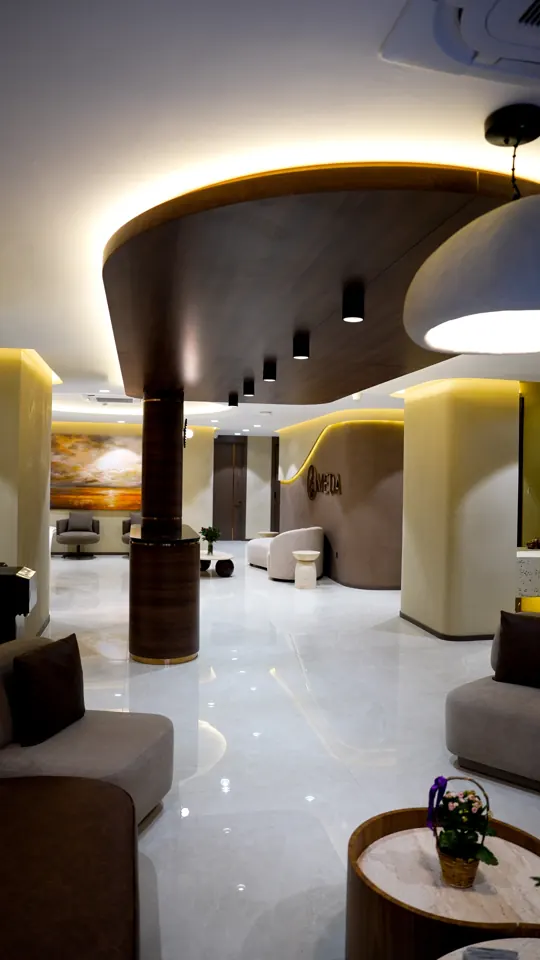 Meda Klinik, Bekleme salonu
